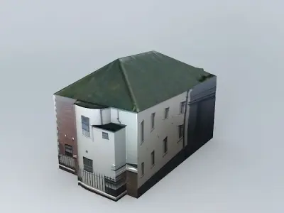 The Old Music Library Free 3D model