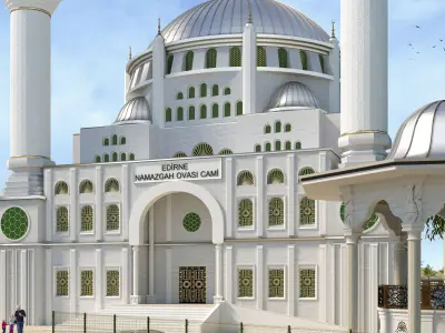 Turkish Mosque 3D model