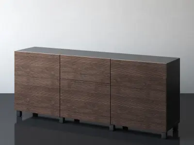 BESTA Storage combination 3D model