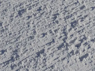 Crumbling Medieval Brick Wall PBR Texture Texture