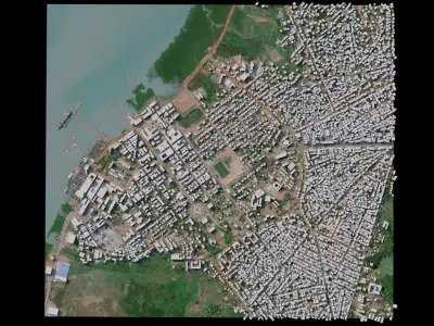Bissau - Guinea-Bissau 3D model