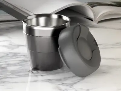 Thermal Coffee Cups 3D model