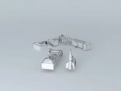 DogA city Free 3D model