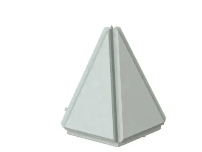 Sci Fi Object No 2284 Low Poly Low-poly 3D model