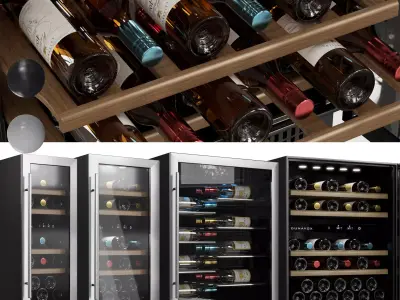 Dunavox Wine Coolers 3D model