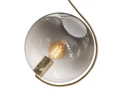 Untitled fiddlehead pendant light 3D model