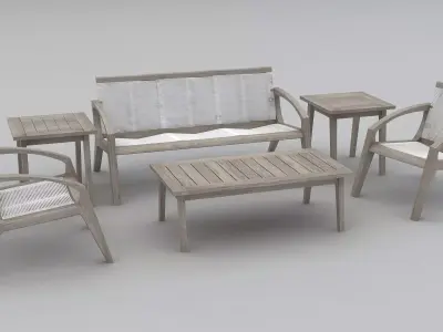 Sofa Outdoor 3D model