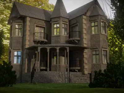 Old house 3D model 5