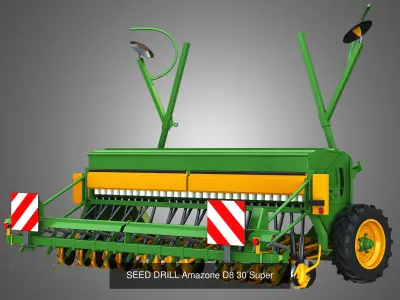 Farming Vehicles and Tools - Package7-Tractors and farming tools