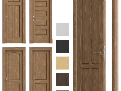 Interiors Doors 2 3D model