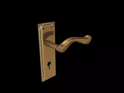 Handle Door 3D model