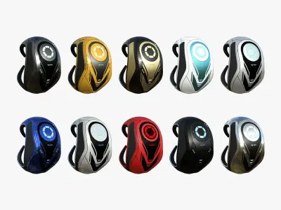 10 SciFi Backpack G Collection - Fashion Character Design