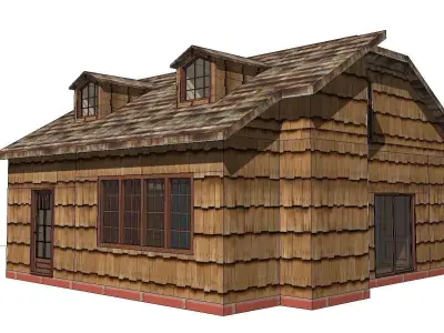 Creative Design-Holiday Cabin-095 3D model
