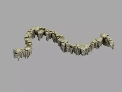 Southern Suburbs - Stone Mountain 05 3D model