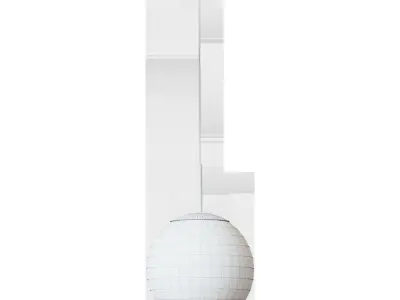 Mahala Hanging Lamp 3D model