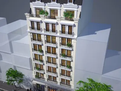 Classic house 04 3D model