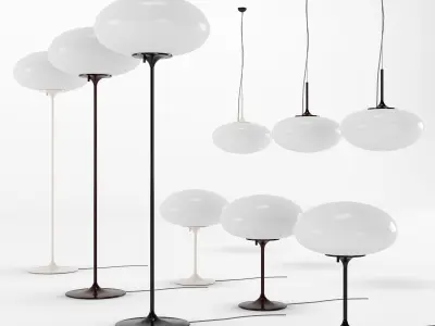 GUBI LAMP STEMLITE COLLECTION Low-poly 3D model