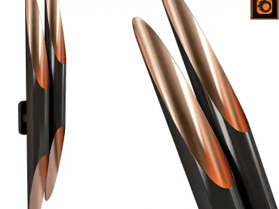 Coltrane Wall ONE by Delightfull 3D model