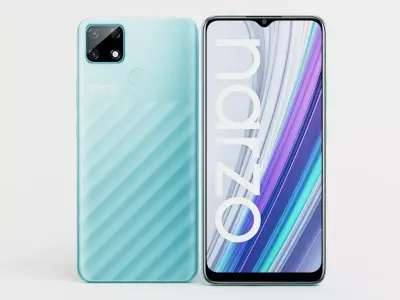  Realme Narzo 30A 3D model