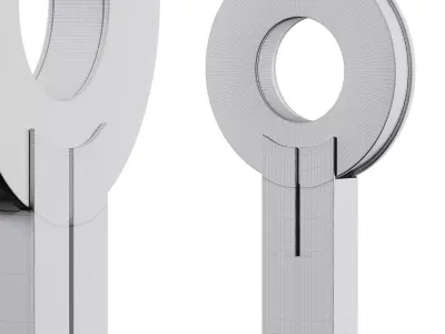 Paolo Castelli Comet Floor Lamp 3D model