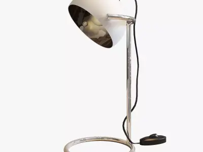Flamant lamp hasse h36 white 3D model