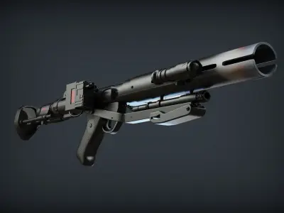 DEATH TROOPER BLASTECH E-11D RIFLE 3D print model