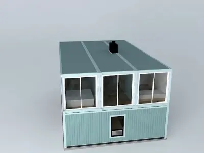 House container Free 3D model