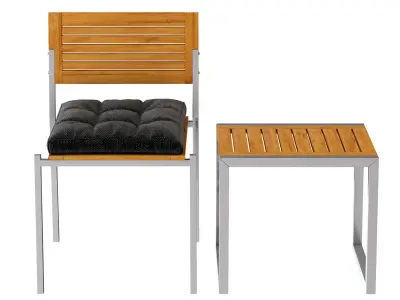 Street Furniture Set 1 3D model