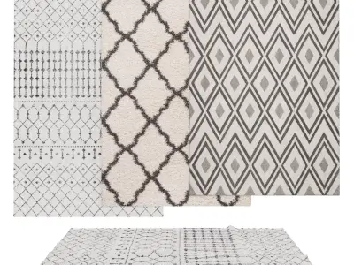 Rugs No 740 Low-poly 3D model