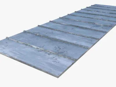 Roof 0001 Low-poly 3D model