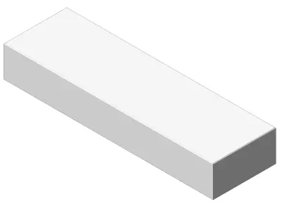 Concrete Block Steps Mega Set Modular Landscape Architecture Ele 3D model