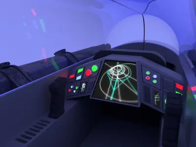 A1 Landspeeder 1-6 scale Hottoys 3D print model