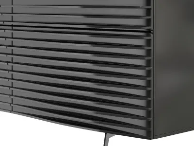 TIDE BUFFET SIDEBOARD BY KARIM RASHID Low-poly 3D model