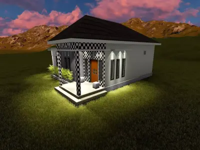 building tropis klasik 3D model