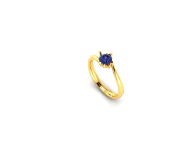Women Ring  Render 3dm STL OBJ FBX Details 3D print model 27