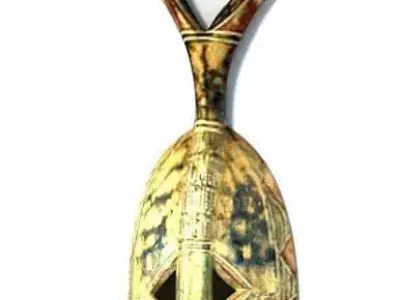 African Tribal Mask 3D model