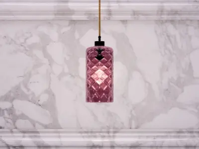 Pick-N-Mix Cylinder Standard Pendant Light 3D model