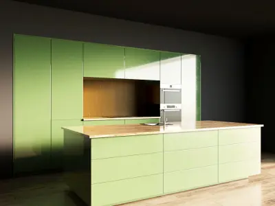 6-Kitchen6 glossy 1 3D model