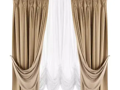 Curtain 3D model 36 3D model
