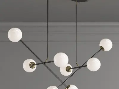MERIDIAN merridan chandelier 3D model