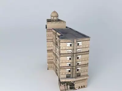 Wuhan building 3D model