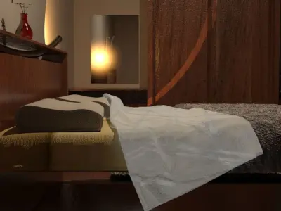 Modern Bedroom 3D model
