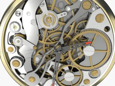  Watch Mechanism Animated 