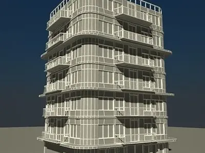  Building 01 3D model