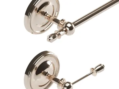 Devon and Devon Antique Georgian Bathroom Accessories Set 3D model