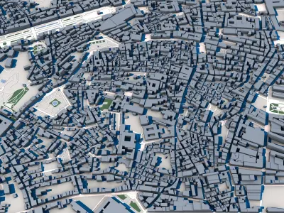 Lisbon City Portugal 3D model