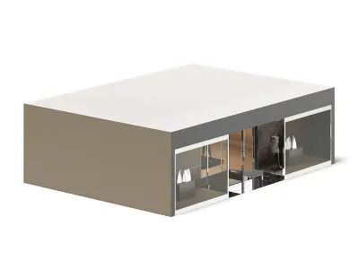 Women Clothes Store 3D Model 3D model