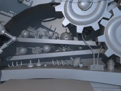 Robot Workshop 3D model