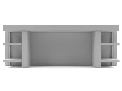 Hooker Furniture -  Amani Console Low-poly 3D model