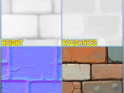 Stylized Wall Seamless Texture Texture 40